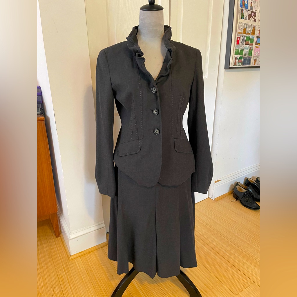 Rare Yansi Fugel Grey Suit